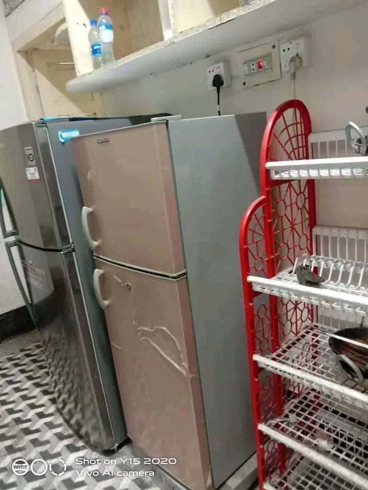 Hostel kitchen area
